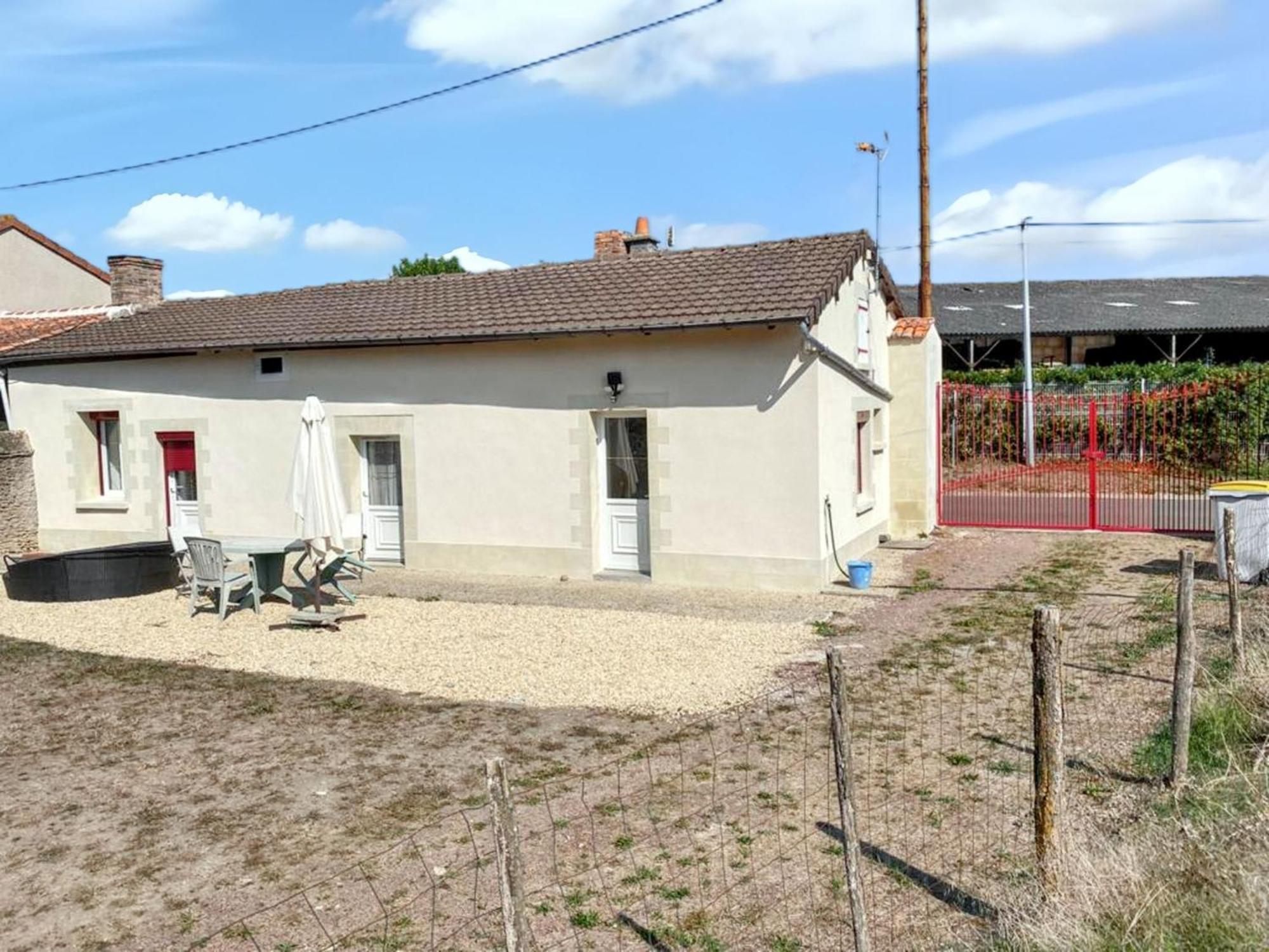Charmante Maison A Mouterre-Silly Avec Jardin Et Terrasse Exterior foto